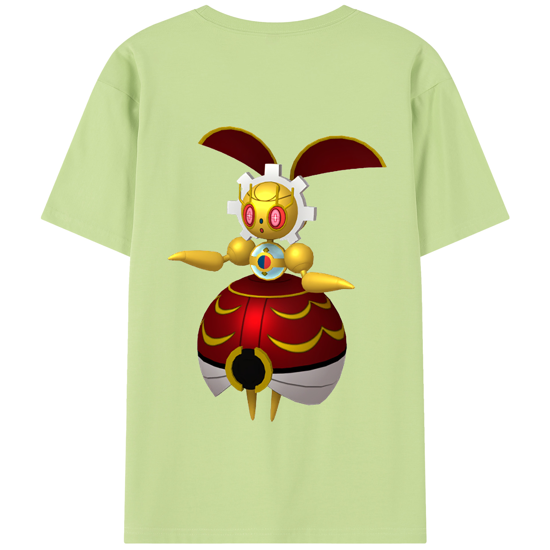 （画像用） ポケットモンスター Pokémon 綿100％半袖Tシャツ（背面プリント）